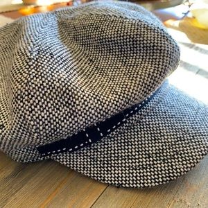 Nine West Tweed Newsboy Hat